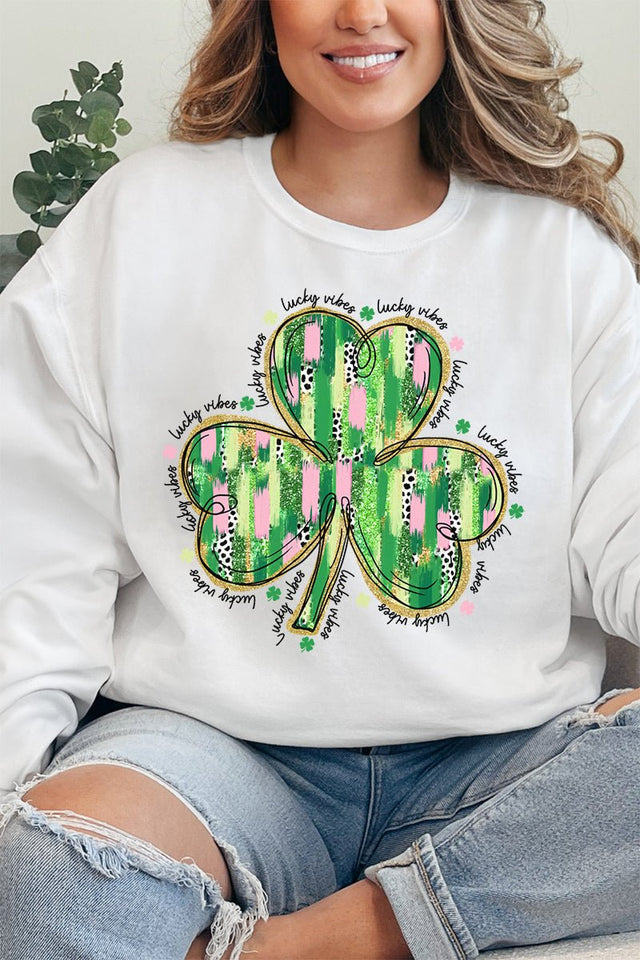 Clover Charm Unisex NuBlend Crew Sweatshirt - Wholesale Accessory Market
