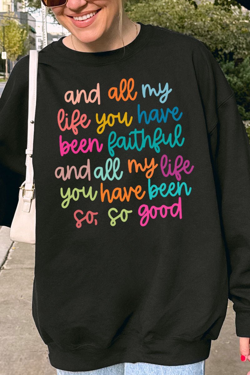 Colorful Always Faithful Unisex NuBlend Crew Sweatshirt - Wholesale Accessory Market