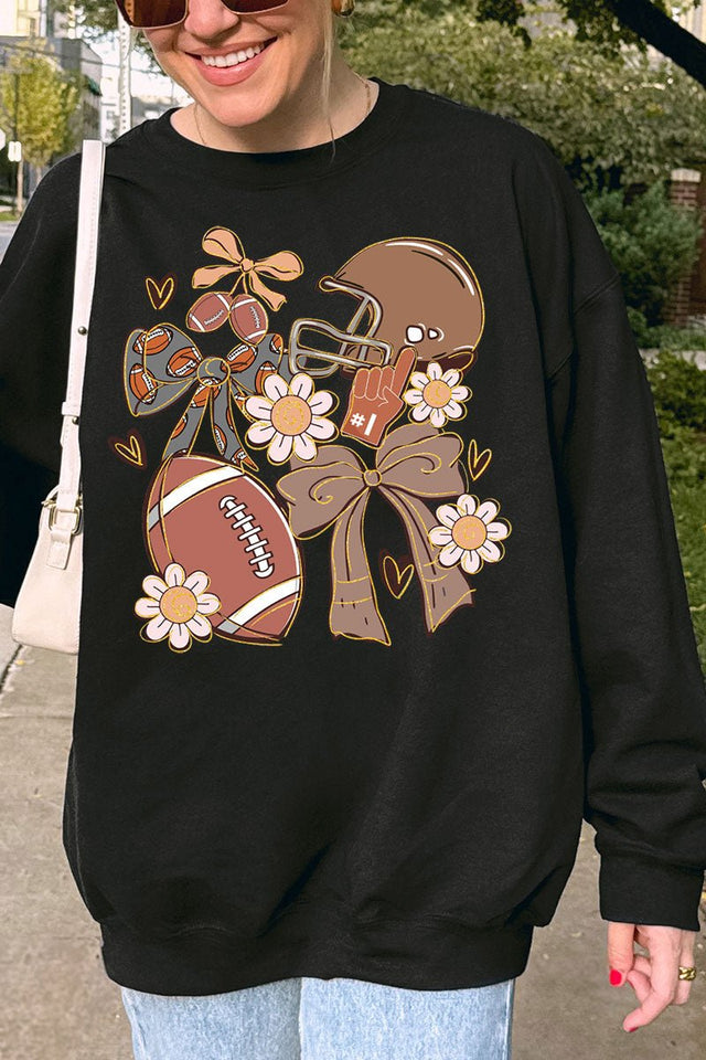 Coquette Daisy Gameday Unisex NuBlend Crew Sweatshirt - Wholesale Accessory Market