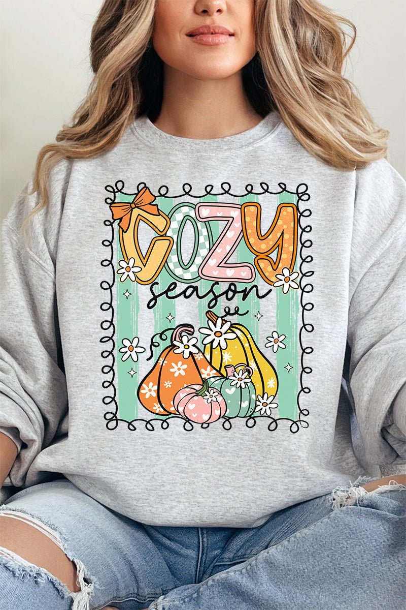 Cozy Season Swirl Unisex NuBlend Crew Sweatshirt - Wholesale Accessory Market