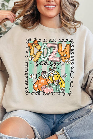 Cozy Season Swirl Unisex NuBlend Crew Sweatshirt - Wholesale Accessory Market