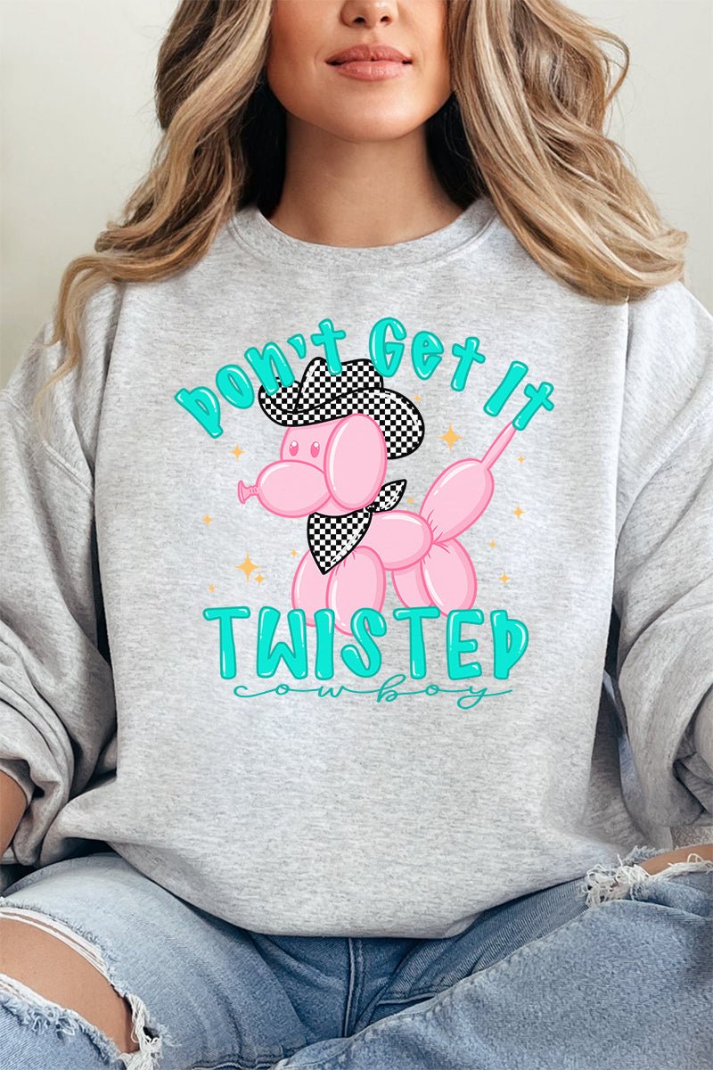 Don't Get It Twisted Cowboy Unisex NuBlend Crew Sweatshirt - Wholesale Accessory Market