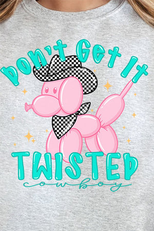 Don't Get It Twisted Cowboy Unisex NuBlend Crew Sweatshirt - Wholesale Accessory Market