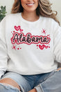 Faux Airbrush Alabama Unisex NuBlend Crew Sweatshirt - Wholesale Accessory Market