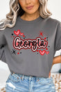 Faux Airbrush Georgia Unisex NuBlend Crew Sweatshirt - Wholesale Accessory Market