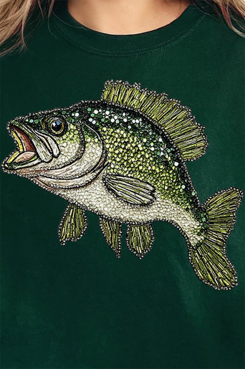 Faux Rhinestone Bass Unisex NuBlend Crew Sweatshirt - Wholesale Accessory Market