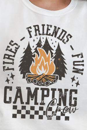 Fires, Friends, And Fun Unisex NuBlend Crew Sweatshirt - Wholesale Accessory Market