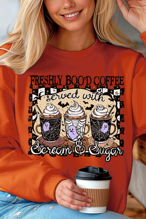 Freshly Boo'd Coffee Unisex NuBlend Crew Sweatshirt - Wholesale Accessory Market