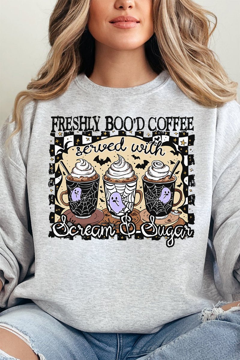 Freshly Boo'd Coffee Unisex NuBlend Crew Sweatshirt - Wholesale Accessory Market