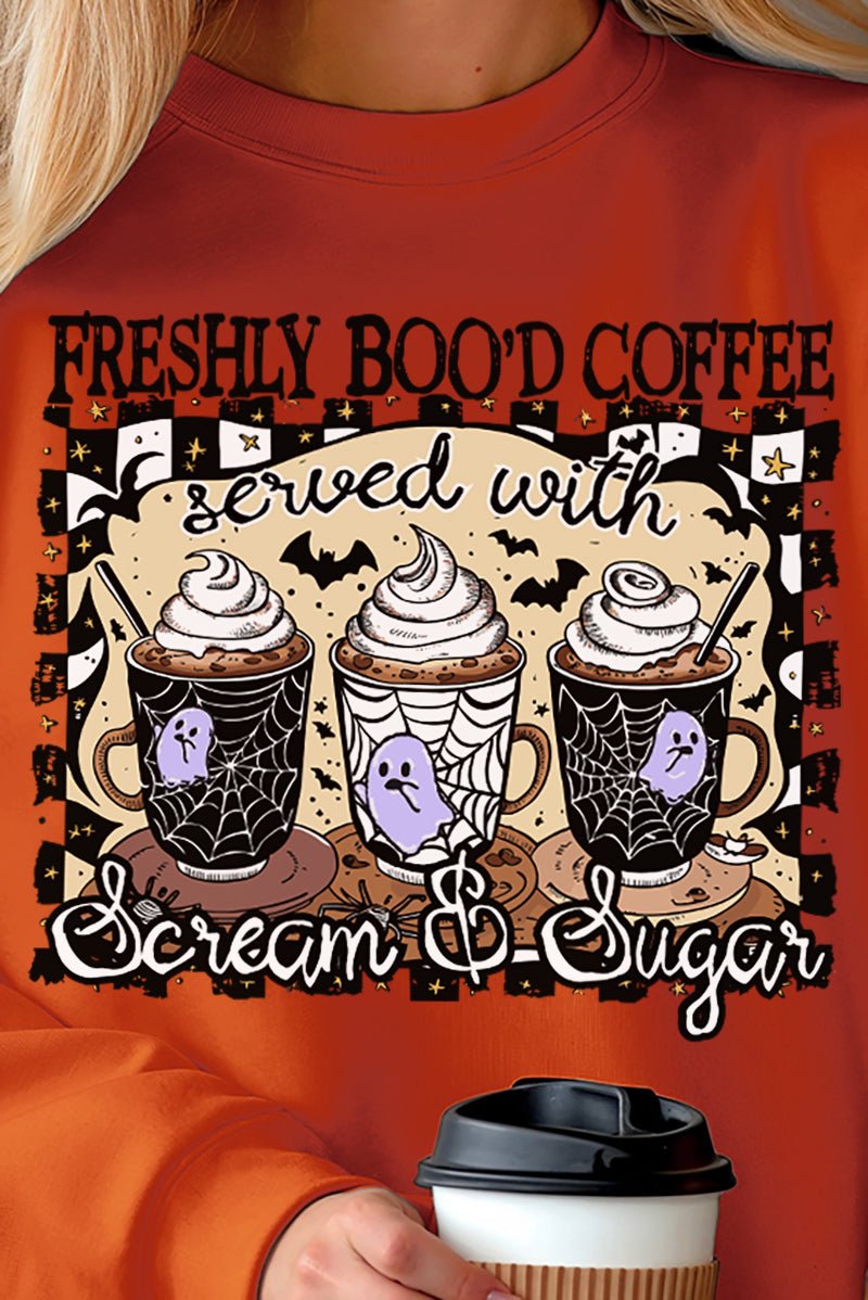 Freshly Boo'd Coffee Unisex NuBlend Crew Sweatshirt - Wholesale Accessory Market