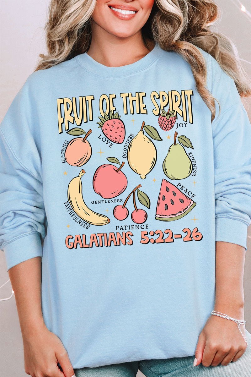 Fruit Of The Spirit Unisex NuBlend Crew Sweatshirt - Wholesale Accessory Market