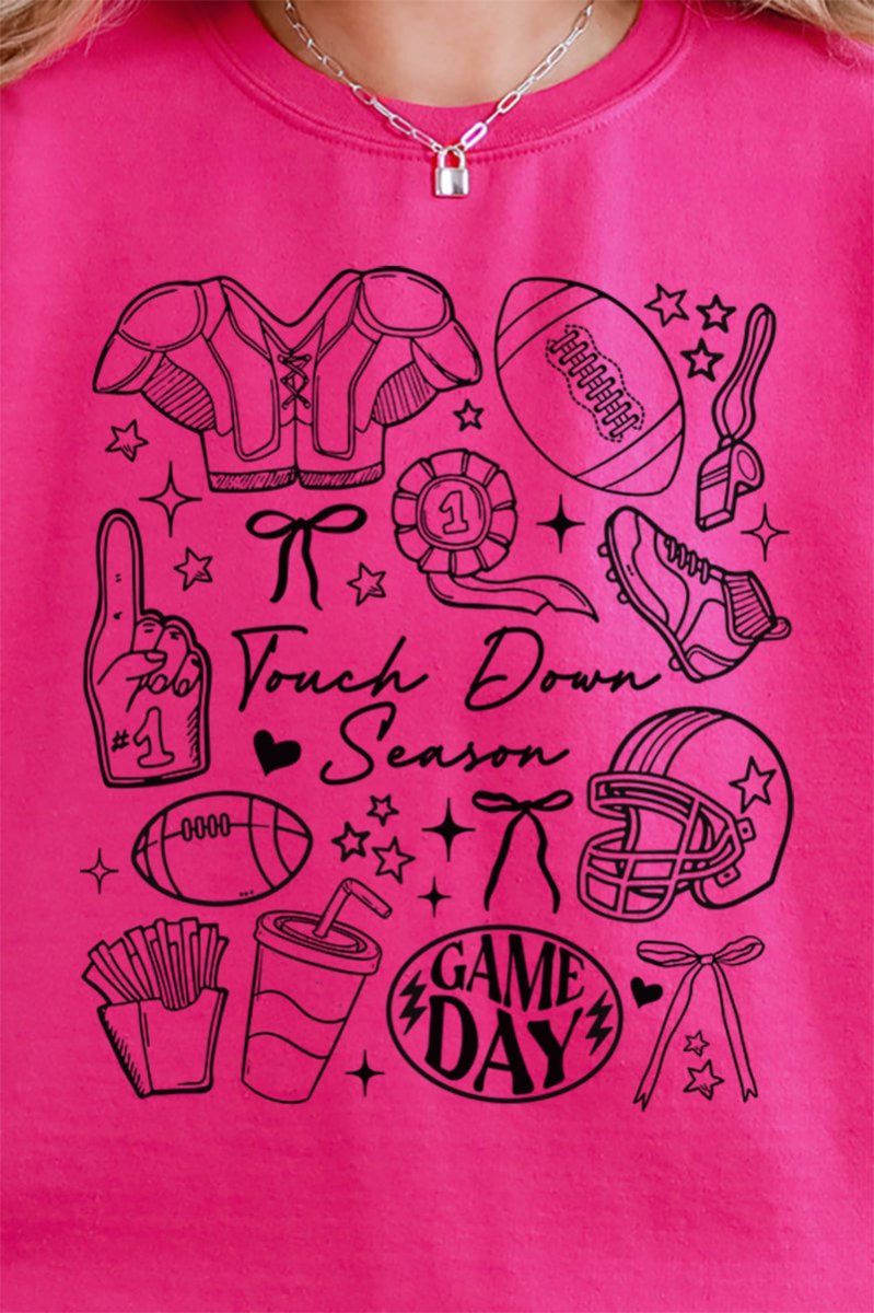 Gameday Girlie Collage Unisex NuBlend Crew Sweatshirt - Wholesale Accessory Market