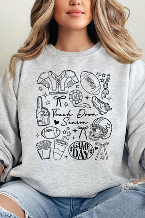 Gameday Girlie Collage Unisex NuBlend Crew Sweatshirt - Wholesale Accessory Market