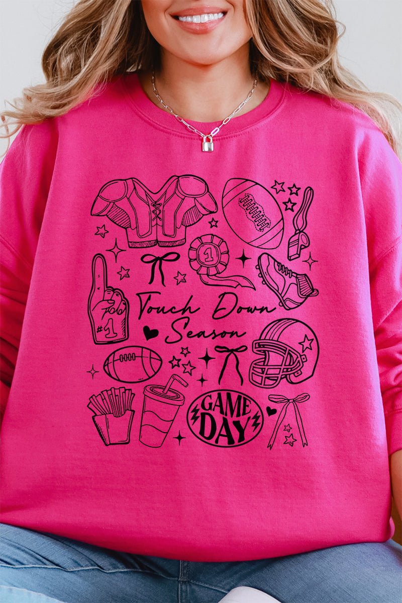 Gameday Girlie Collage Unisex NuBlend Crew Sweatshirt - Wholesale Accessory Market
