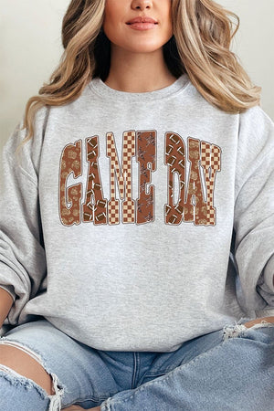Game Day Glitz Unisex NuBlend Crew Sweatshirt - Wholesale Accessory Market
