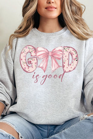 Girlie God Is Good Unisex NuBlend Crew Sweatshirt - Wholesale Accessory Market