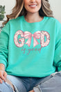 Girlie God Is Good Unisex NuBlend Crew Sweatshirt - Wholesale Accessory Market