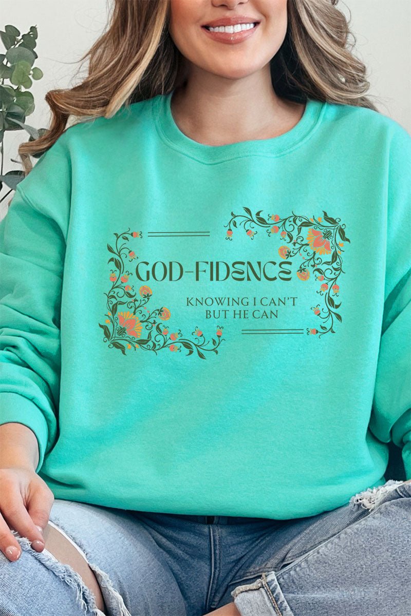 God - Fidence Unisex NuBlend Crew Sweatshirt - Wholesale Accessory Market