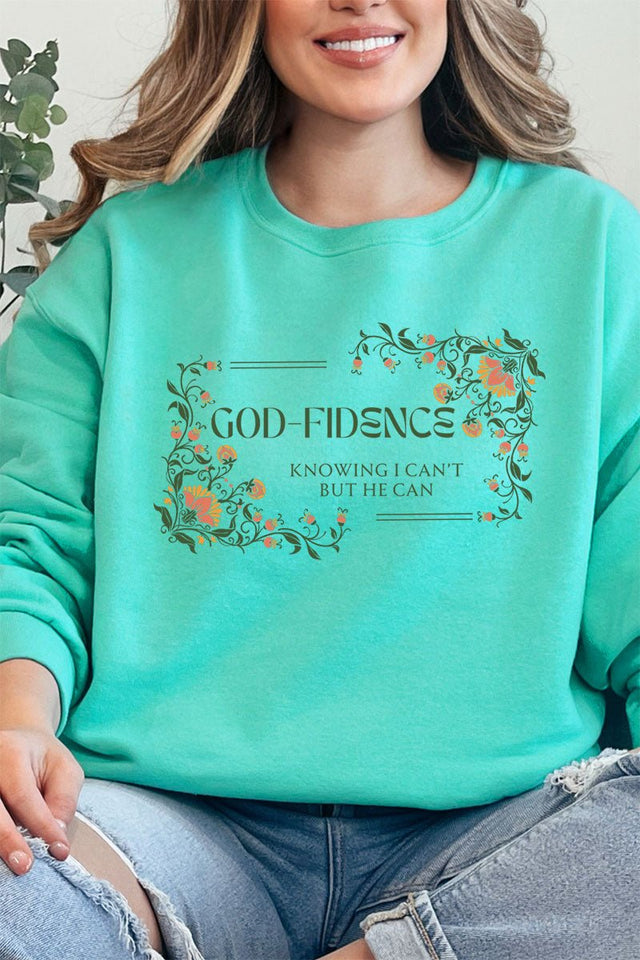 God - Fidence Unisex NuBlend Crew Sweatshirt - Wholesale Accessory Market