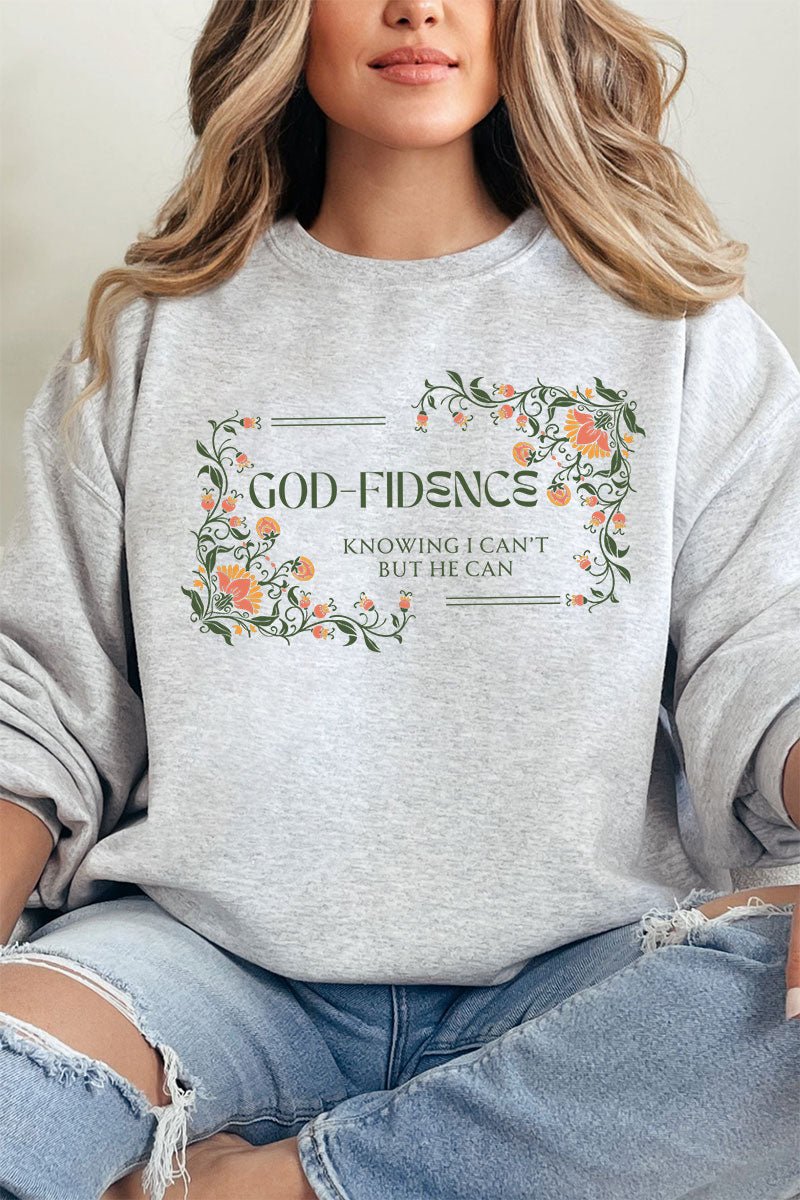 God - Fidence Unisex NuBlend Crew Sweatshirt - Wholesale Accessory Market