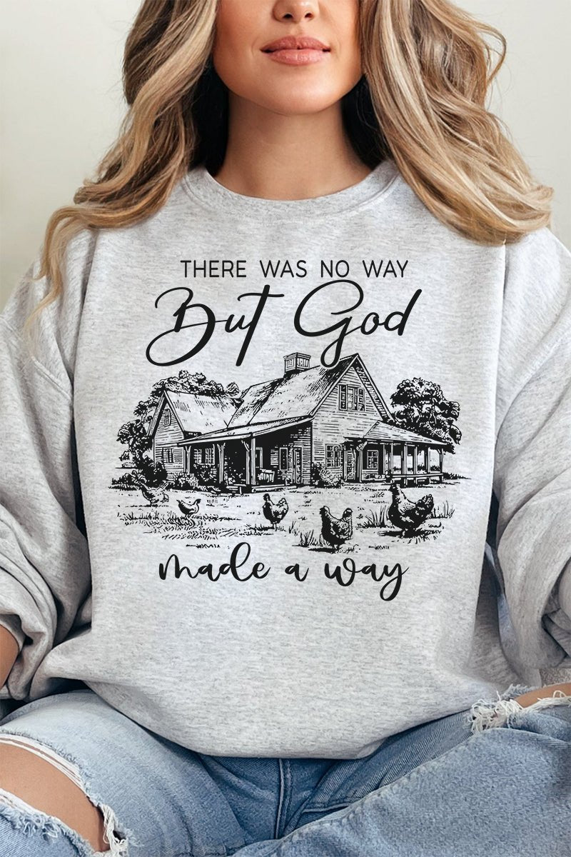 God Made A Way Unisex NuBlend Crew Sweatshirt - Wholesale Accessory Market