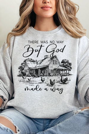 God Made A Way Unisex NuBlend Crew Sweatshirt - Wholesale Accessory Market