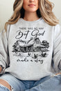 God Made A Way Unisex NuBlend Crew Sweatshirt - Wholesale Accessory Market