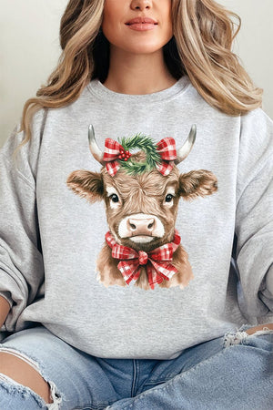 Happy Heifers Christmas Unisex NuBlend Crew Sweatshirt - Wholesale Accessory Market