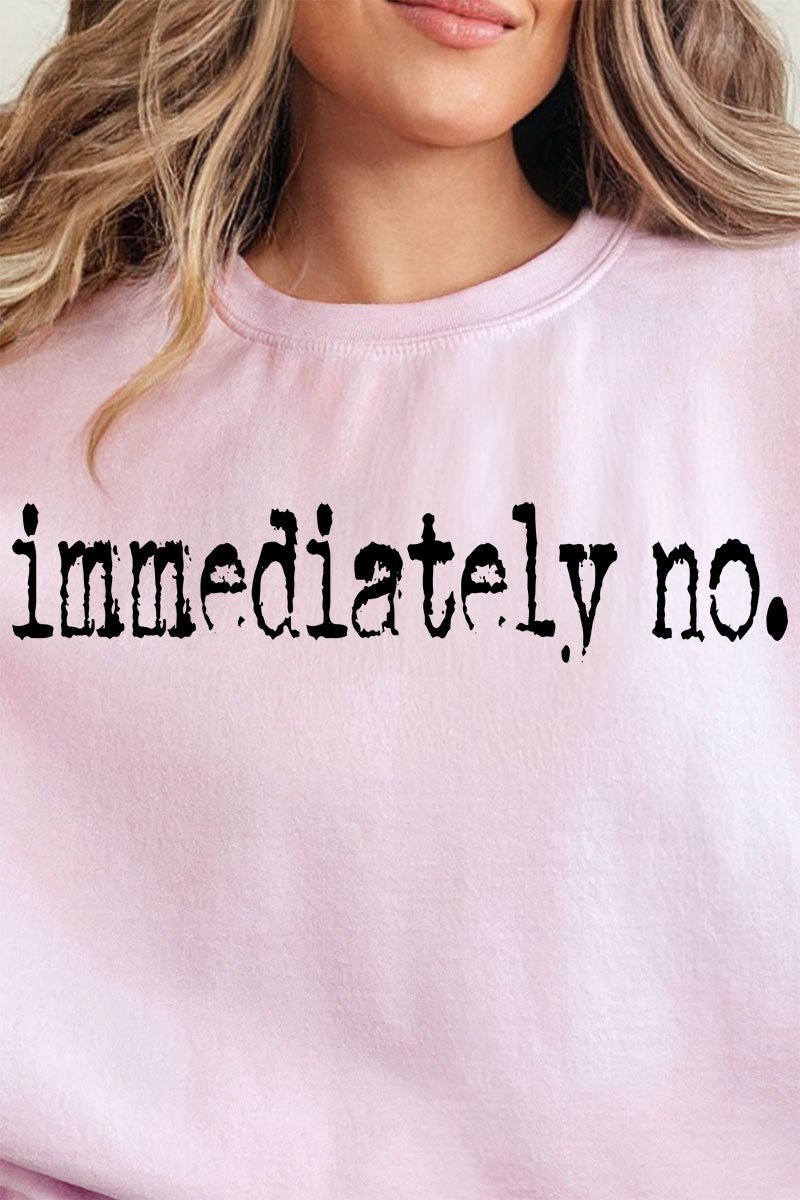 Immediately No Unisex NuBlend Crew Sweatshirt - Wholesale Accessory Market
