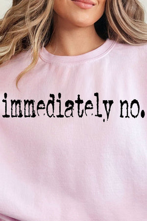 Immediately No Unisex NuBlend Crew Sweatshirt - Wholesale Accessory Market