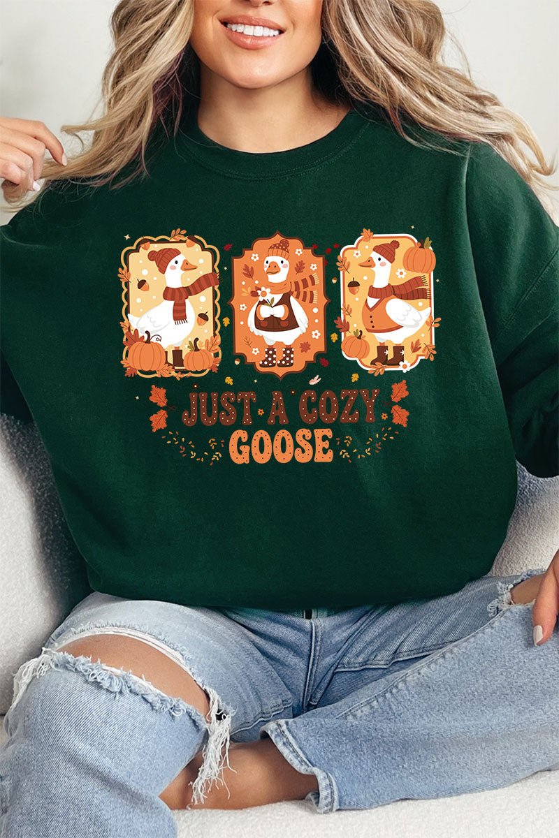 Just A Cozy Goose Unisex NuBlend Crew Sweatshirt - Wholesale Accessory Market
