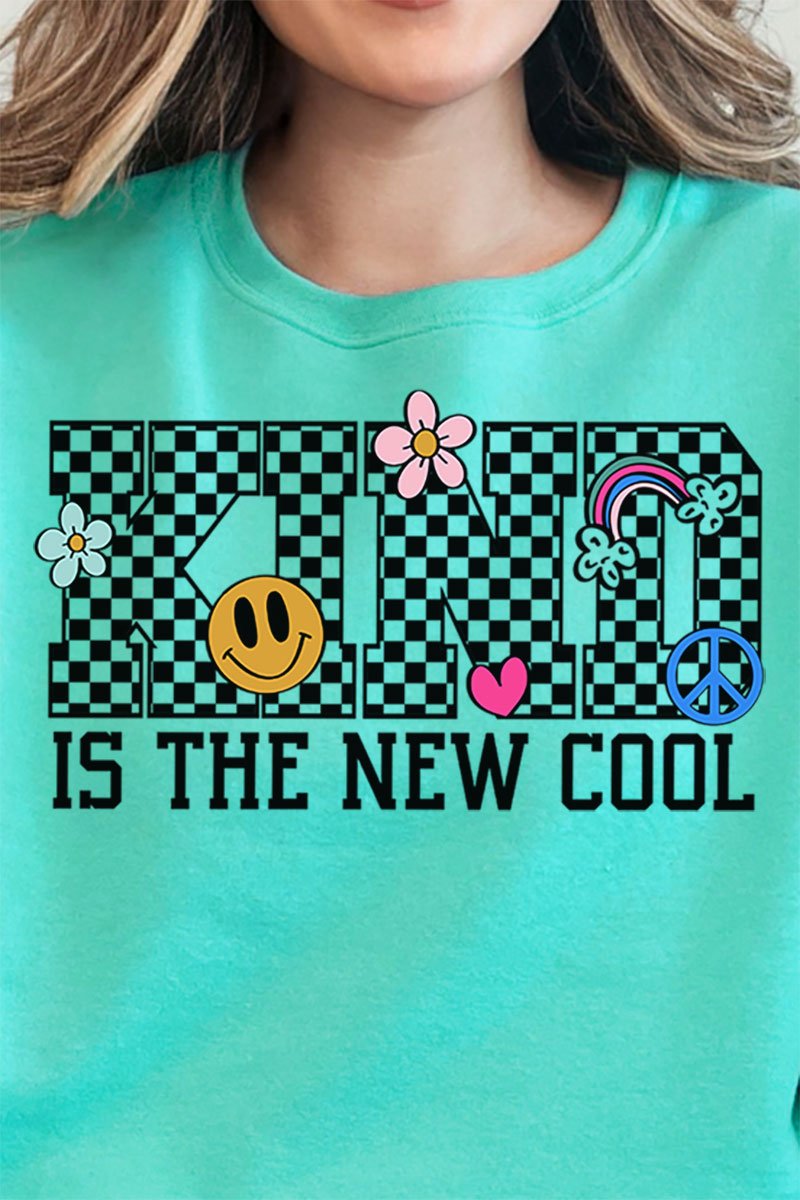 Kind Is The New Cool Unisex NuBlend Crew Sweatshirt - Wholesale Accessory Market