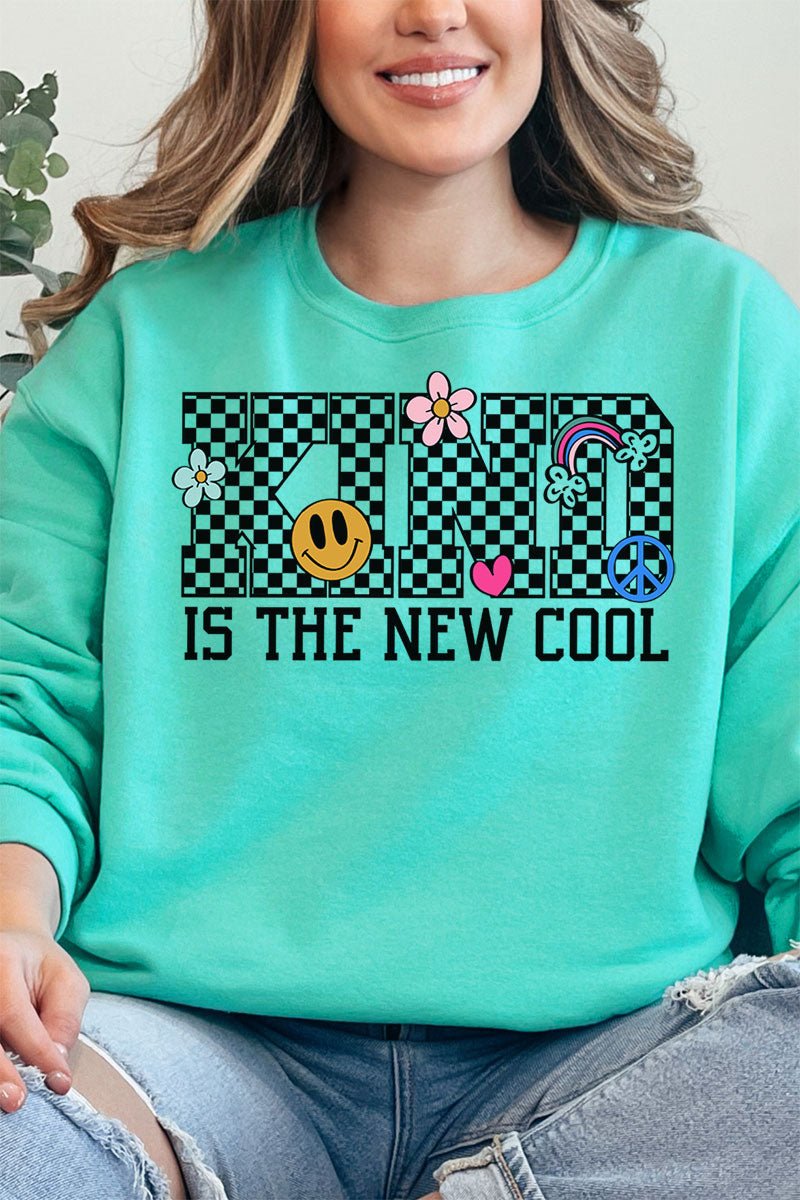 Kind Is The New Cool Unisex NuBlend Crew Sweatshirt - Wholesale Accessory Market
