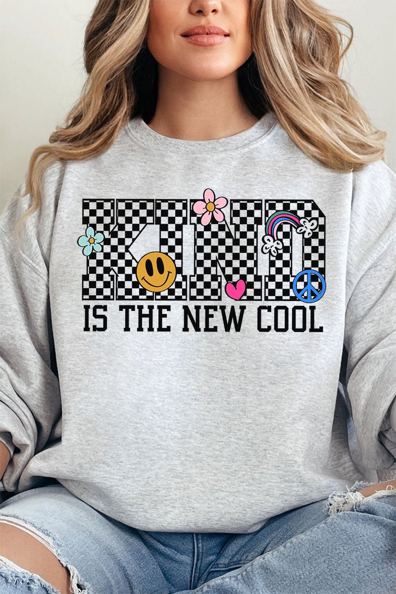 Kind Is The New Cool Unisex NuBlend Crew Sweatshirt - Wholesale Accessory Market