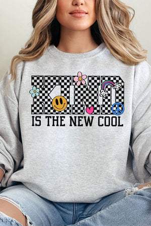 Kind Is The New Cool Unisex NuBlend Crew Sweatshirt - Wholesale Accessory Market