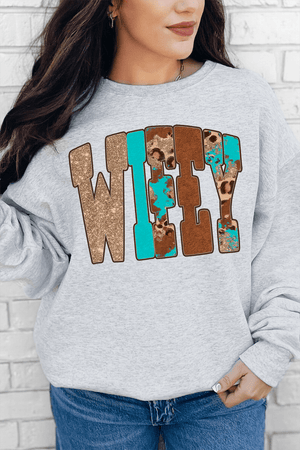 Leopard Love Wifey Unisex NuBlend Crew Sweatshirt - Wholesale Accessory Market