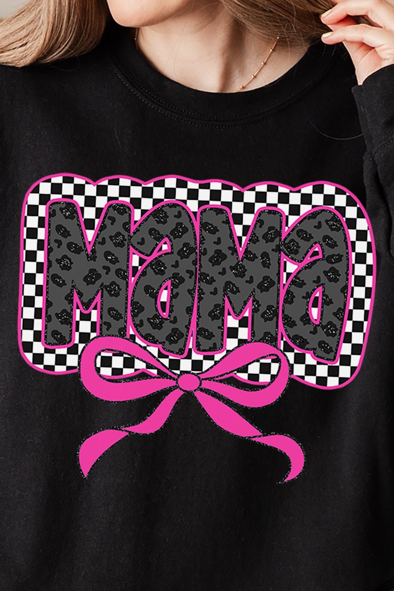 Leopard Luxe Mama Unisex NuBlend Crew Sweatshirt - Wholesale Accessory Market