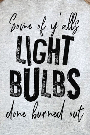 Light Bulbs Done Burned Out Unisex NuBlend Crew Sweatshirt - Wholesale Accessory Market