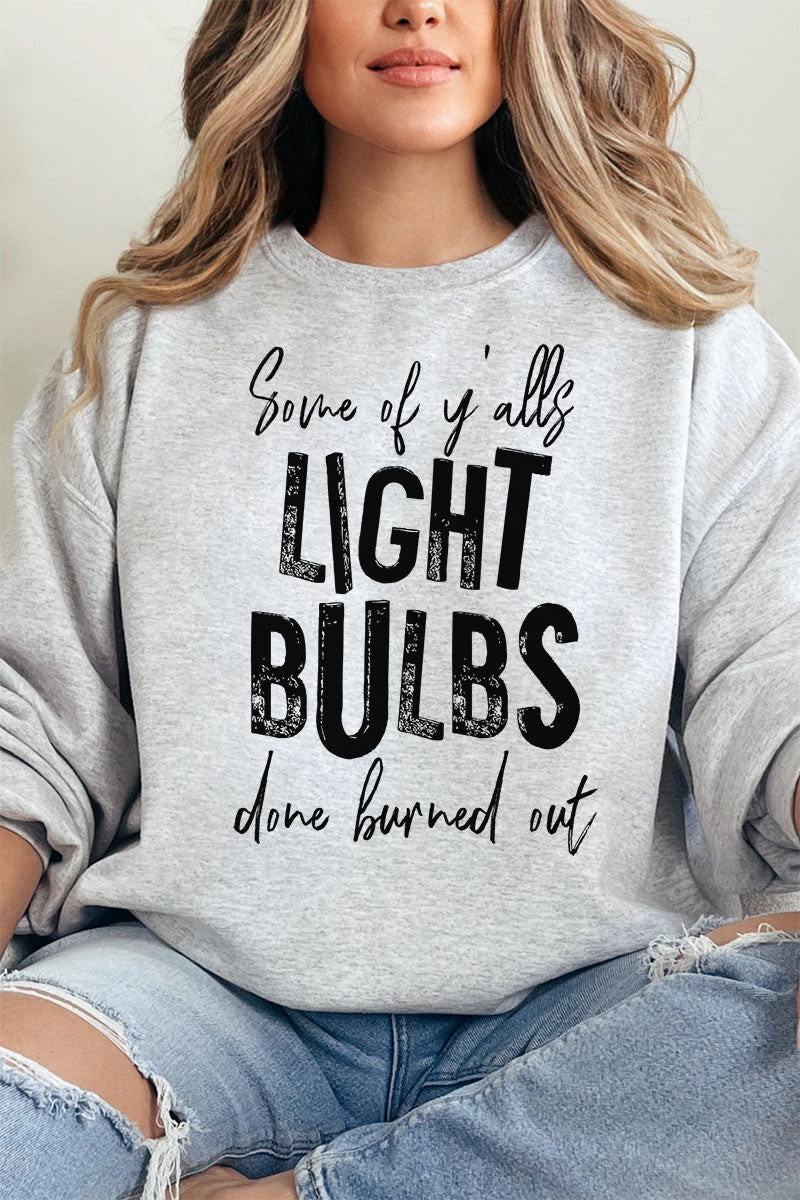 Light Bulbs Done Burned Out Unisex NuBlend Crew Sweatshirt - Wholesale Accessory Market