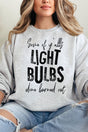 Light Bulbs Done Burned Out Unisex NuBlend Crew Sweatshirt - Wholesale Accessory Market