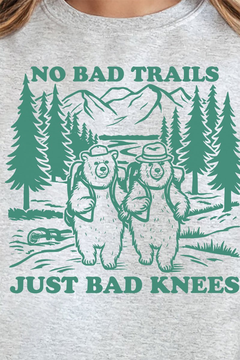 No Bad Trails Unisex NuBlend Crew Sweatshirt - Wholesale Accessory Market