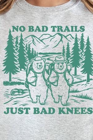 No Bad Trails Unisex NuBlend Crew Sweatshirt - Wholesale Accessory Market