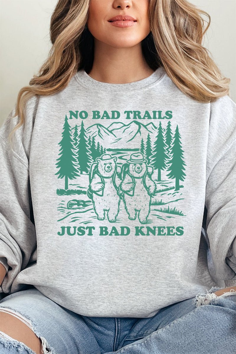 No Bad Trails Unisex NuBlend Crew Sweatshirt - Wholesale Accessory Market