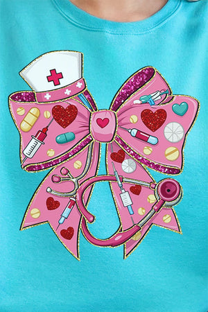 Nurse At Heart Unisex NuBlend Crew Sweatshirt - Wholesale Accessory Market