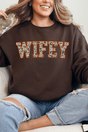 Orange Wifey Camo Unisex NuBlend Crew Sweatshirt - Wholesale Accessory Market