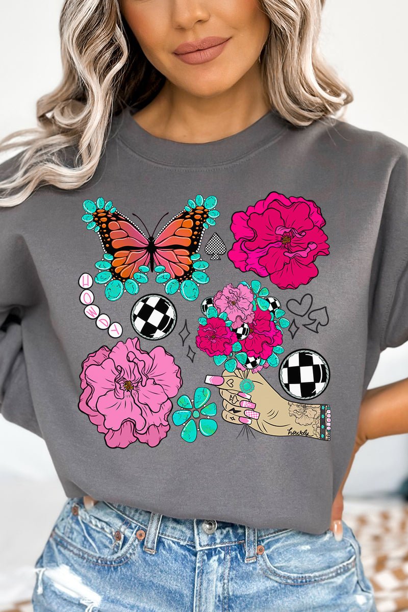 Outlaw Girly Unisex NuBlend Crew Sweatshirt - Wholesale Accessory Market
