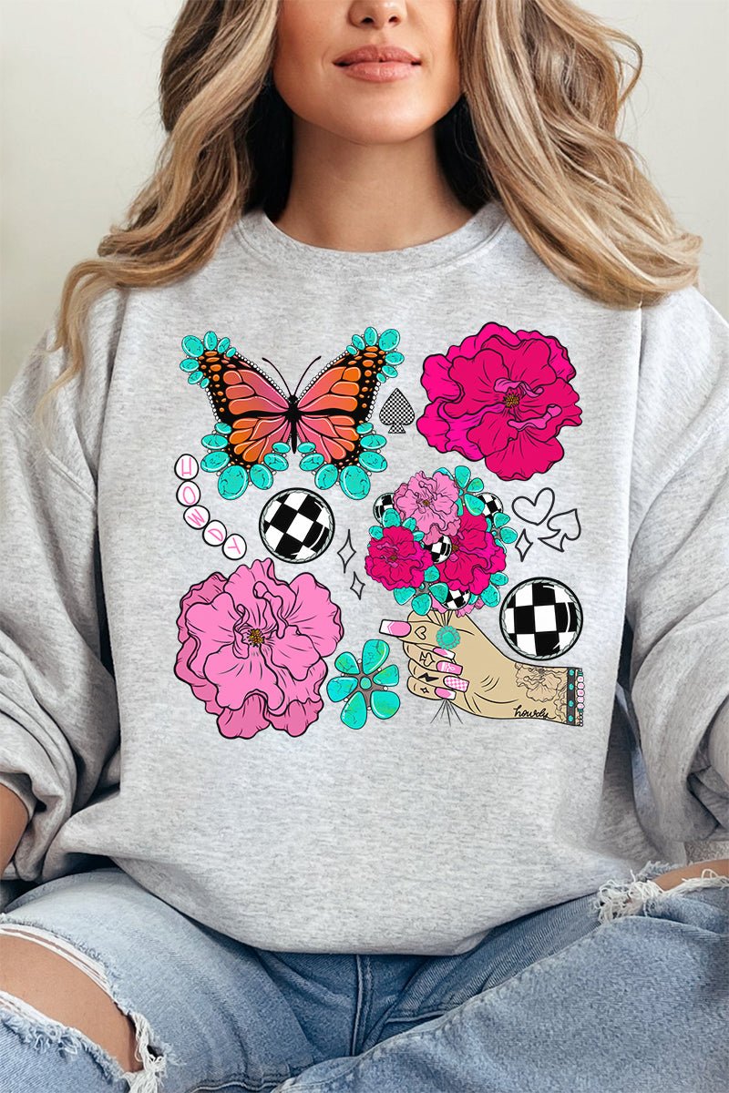 Outlaw Girly Unisex NuBlend Crew Sweatshirt - Wholesale Accessory Market