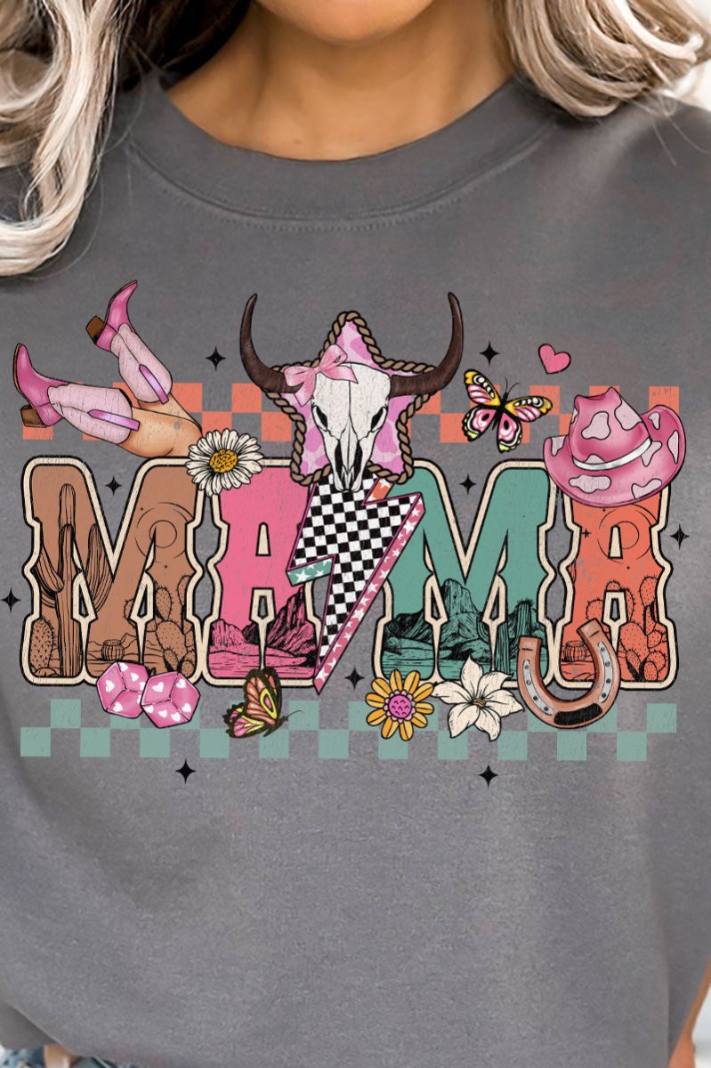Outlaw Mama Unisex NuBlend Crew Sweatshirt - Wholesale Accessory Market