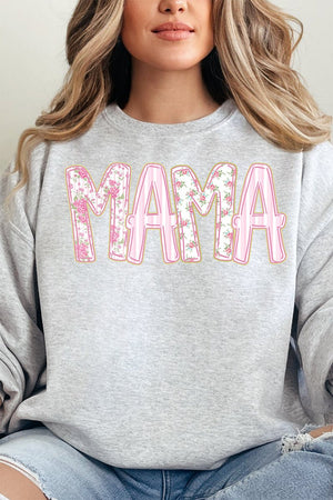 Pink Blossom Mama Unisex NuBlend Crew Sweatshirt - Wholesale Accessory Market