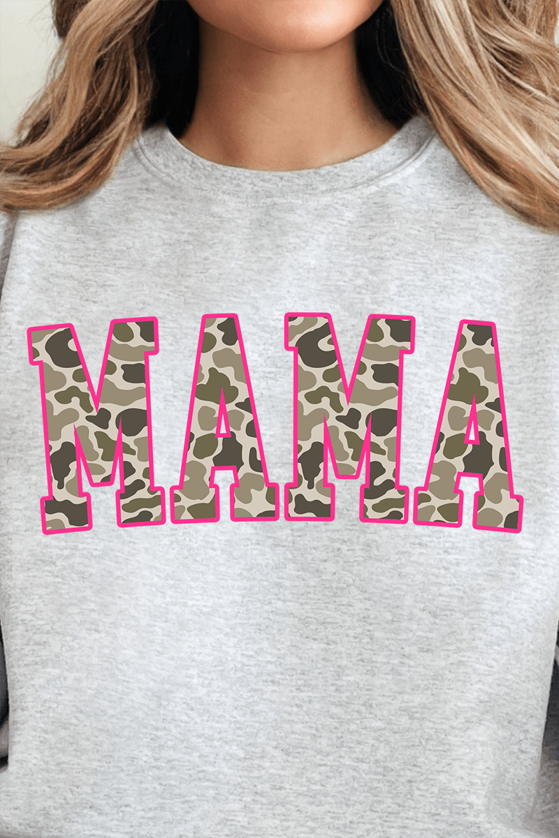 Pink Mama Camo Unisex NuBlend Crew Sweatshirt - Wholesale Accessory Market